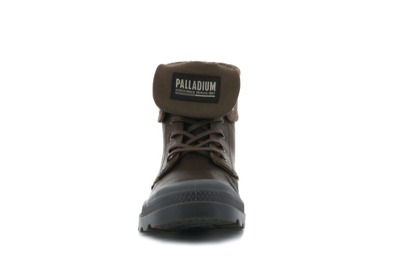 Palladium Baggy Koža Ess Čizme Muške Smeđe | 4T4CfG43