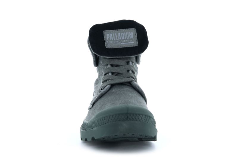 Palladium Baggy Čizme Muške Tamno Sive Crne | FvKQUwVV