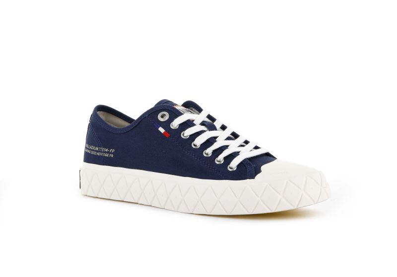 Palladium Niske Palla Ace Canvas Patike Muške Indigo | fwKbiBFV