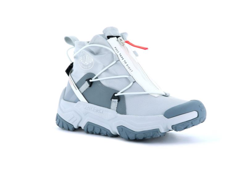 Palladium Off-grid Hi Zip Waterproof + Vodootporne Čizme Muške Sive | dVG7YrLq