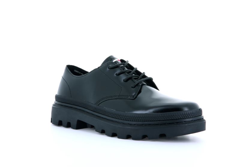 Palladium Oxfordice Pallatrooper Ox-1 Oxfordice Ženske Crne Crne | iS6jrHTD