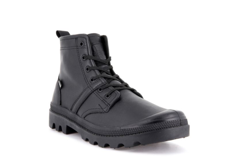 Palladium Pallabrousse Hi Waterproof Vodootporne Čizme Ženske Crne Crne | zcsqd3lM