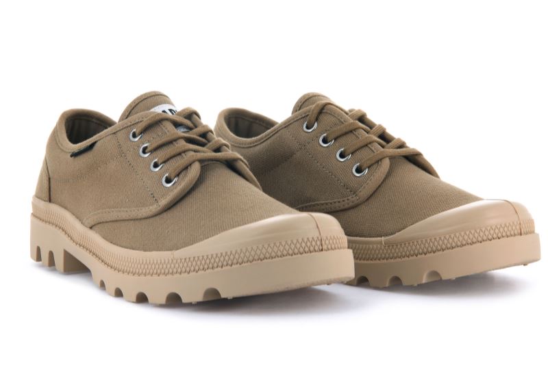 Palladium Pallabrousse Oxford Oxfordice Muške Maslinasto Zelene | BqpQvNLZ