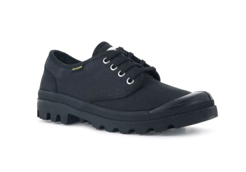 Palladium Pallabrousse Oxford Oxfordice Muške Crne Crne | PrdAE6WJ