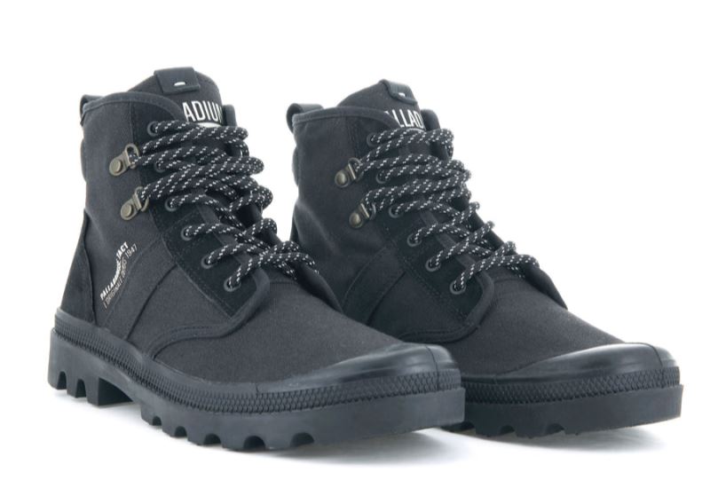 Palladium Pallabrousse Tactical Taktičke Čizme Muške Crne | 0DE61WM8