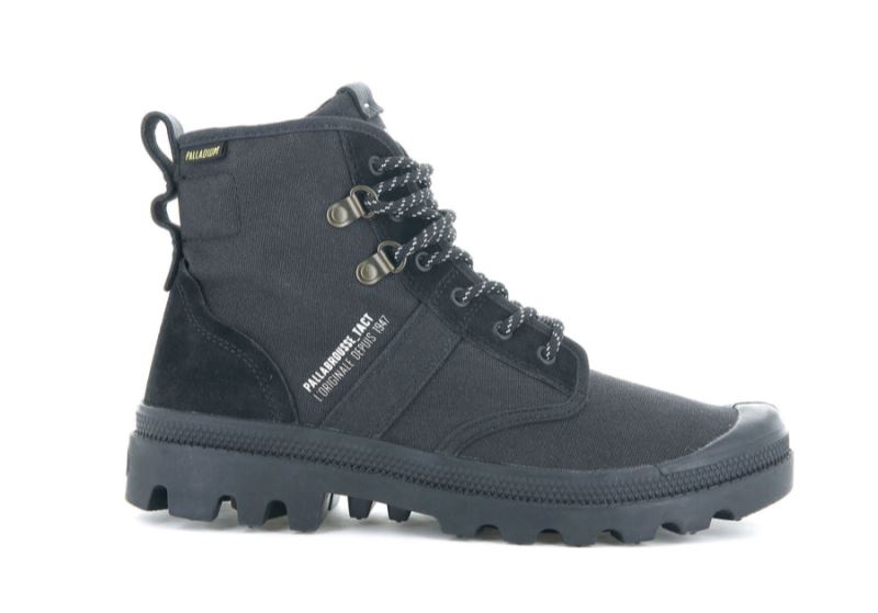 Palladium Pallabrousse Tactical Taktičke Čizme Muške Crne | 0DE61WM8