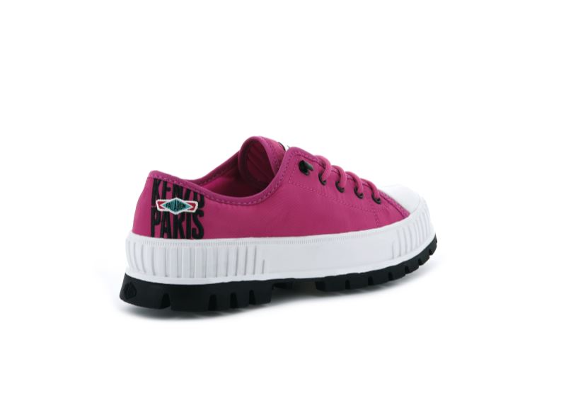 Palladium Pallashock Low By Kenzo Cipele Sa Platformom Muške Roze | TDZIsyNf