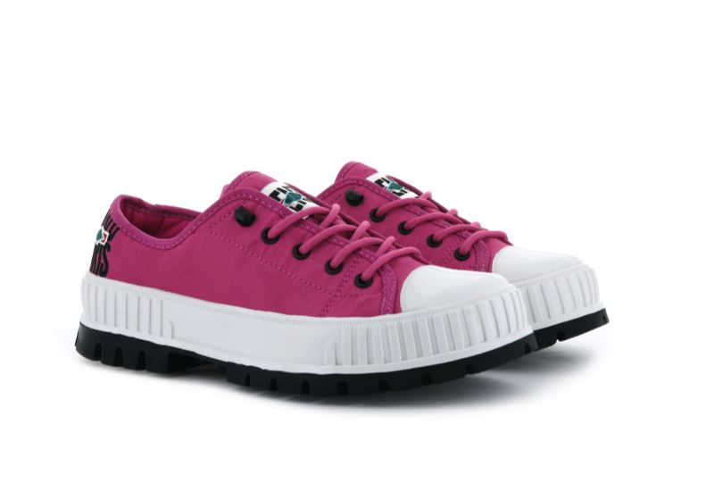 Palladium Pallashock Low By Kenzo Cipele Sa Platformom Muške Roze | TDZIsyNf