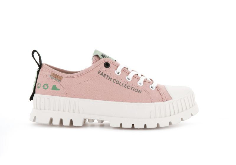 Palladium Pallashock Organic Metro Cipele Sa Platformom Muške Roze | QjjmH18y