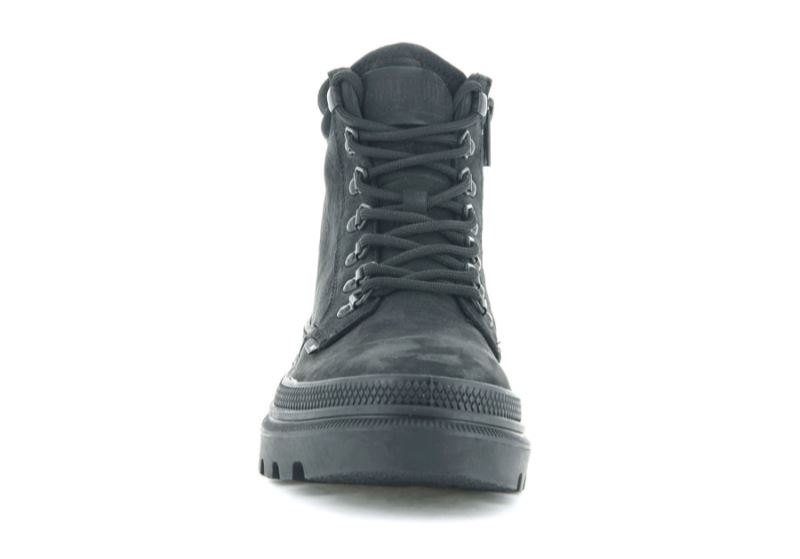 Palladium Pallatrooper Hiker Nubuk Planinarske Cipele Ženske Crne Crne | yjj6M9aN