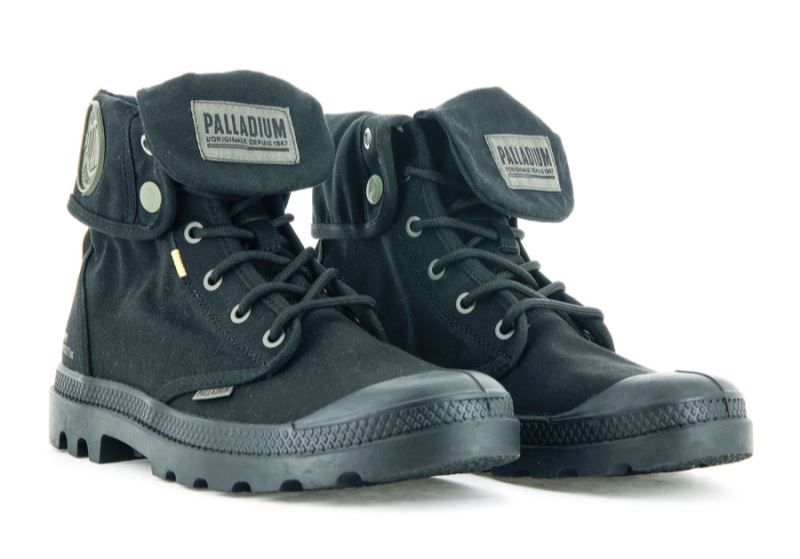 Palladium Pampa Baggy Supply Visoke Čizme Muške Crne | l1bm45l3