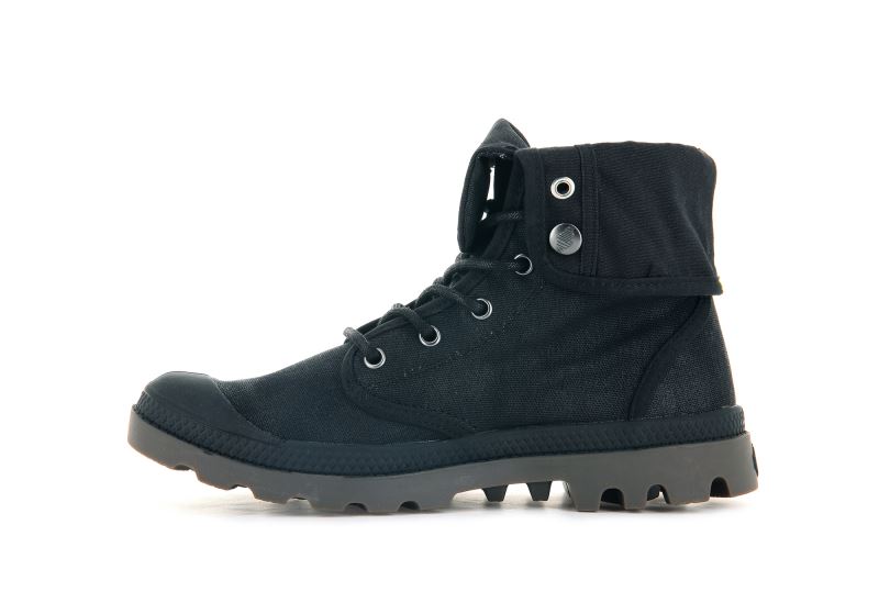 Palladium Pampa Baggy Wax Visoke Čizme Muške Crne | mCJy1Jri