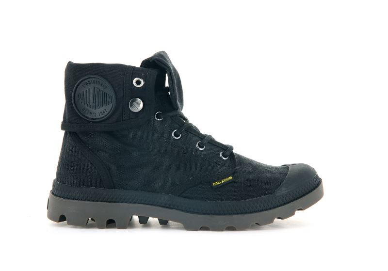 Palladium Pampa Baggy Wax Visoke Čizme Muške Crne | mCJy1Jri