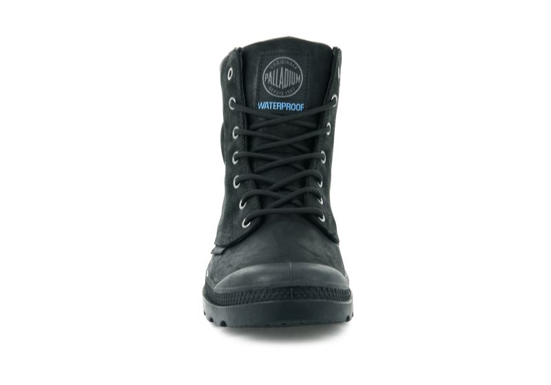 Palladium Pampa Cuff Wp Lux Zimske Čizme Ženske Crne Crne | I2mpkR5i