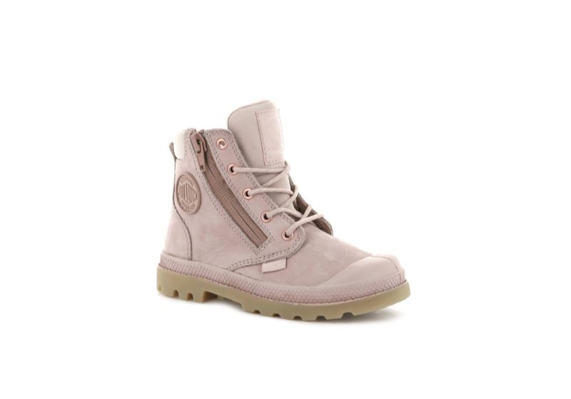 Palladium Pampa Hi Cuff Waterproof Vodootporne Čizme Dječje Roze | HFwEBpOV