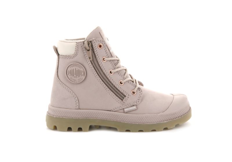 Palladium Pampa Hi Cuff Waterproof Vodootporne Čizme Dječje Roze | HFwEBpOV