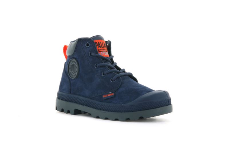 Palladium Pampa Hi Cuff Wp Oz Zimske Čizme Dječje Indigo | CYNIPPjN