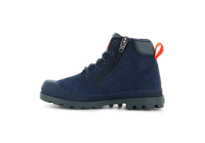 Palladium Pampa Hi Cuff Wp Oz Zimske Čizme Dječje Indigo | CYNIPPjN