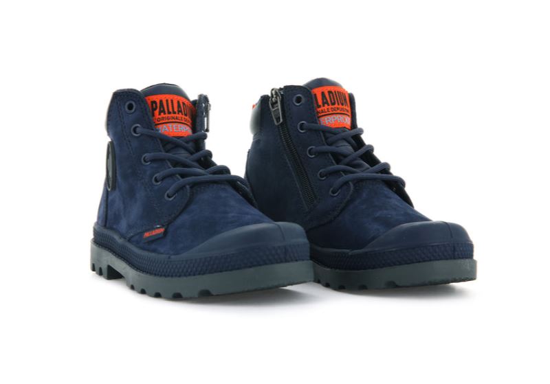 Palladium Pampa Hi Cuff Wp Oz Zimske Čizme Dječje Indigo | CYNIPPjN