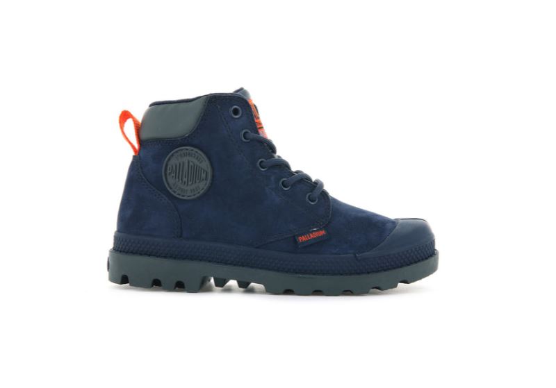 Palladium Pampa Hi Cuff Wp Oz Zimske Čizme Dječje Indigo | CYNIPPjN