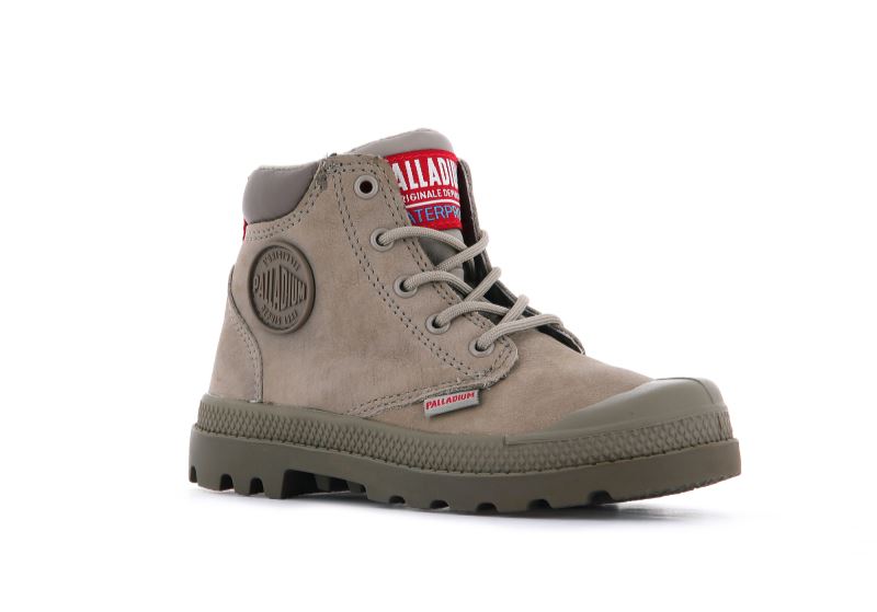 Palladium Pampa Hi Cuff Wp Oz Zimske Čizme Dječje Svijetlo Smeđe | J7i61dYw