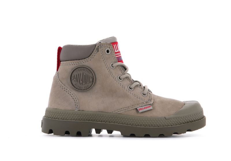 Palladium Pampa Hi Cuff Wp Oz Zimske Čizme Dječje Svijetlo Smeđe | J7i61dYw