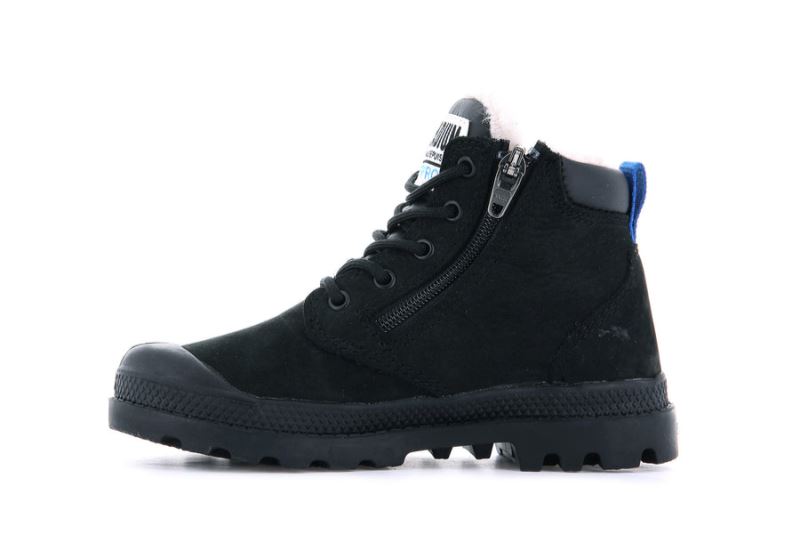 Palladium Pampa Hi Cuff Wps Oz Zimske Čizme Dječje Crne Crne | HoiAJ195