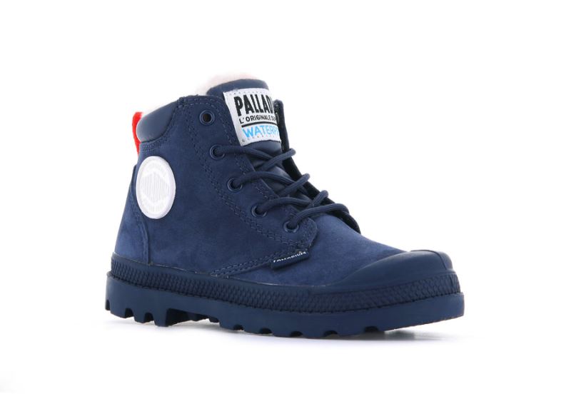 Palladium Pampa Hi Cuff Wps Oz Zimske Čizme Dječje Indigo | fqeDxf22