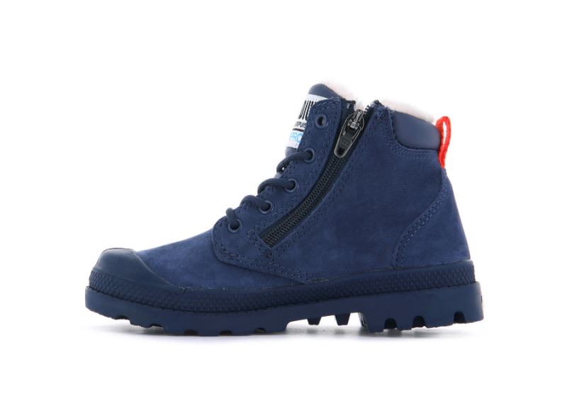 Palladium Pampa Hi Cuff Wps Oz Zimske Čizme Dječje Indigo | fqeDxf22