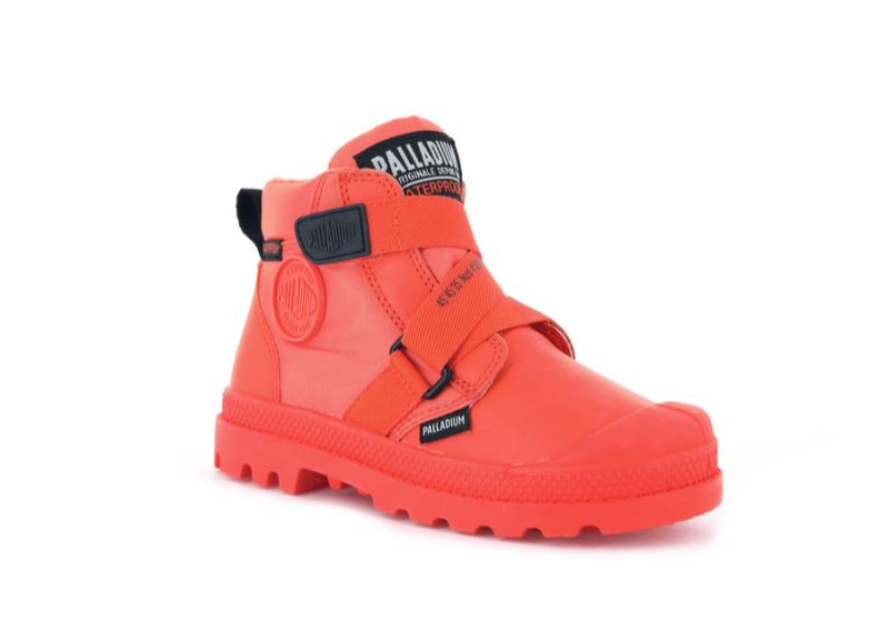 Palladium Pampa Hi Cuffstr Wp+ Čizme Dječje Crvene | 9r8591OC