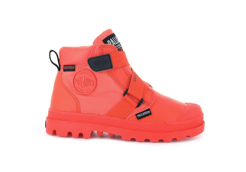 Palladium Pampa Hi Cuffstr Wp+ Čizme Dječje Crvene | 9r8591OC