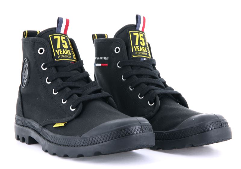 Palladium Pampa Hi Dare 75th Planinarske Cipele Muške Crne Crne | CgwU7gLO