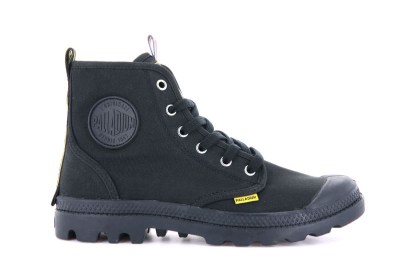 Palladium Pampa Hi Dare 75th Planinarske Cipele Muške Crne Crne | CgwU7gLO