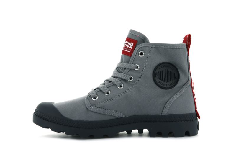 Palladium Pampa Hi Dare Planinarske Cipele Muške Tamno Sive | bgzHd8uH