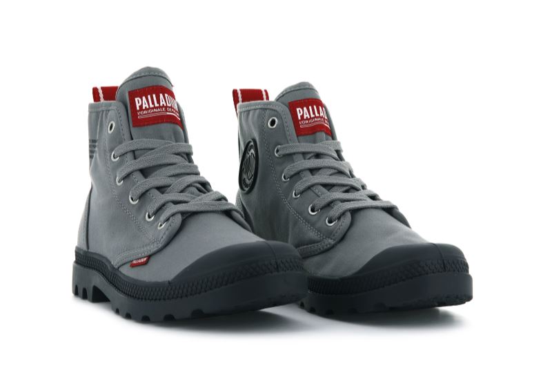 Palladium Pampa Hi Dare Planinarske Cipele Muške Tamno Sive | bgzHd8uH