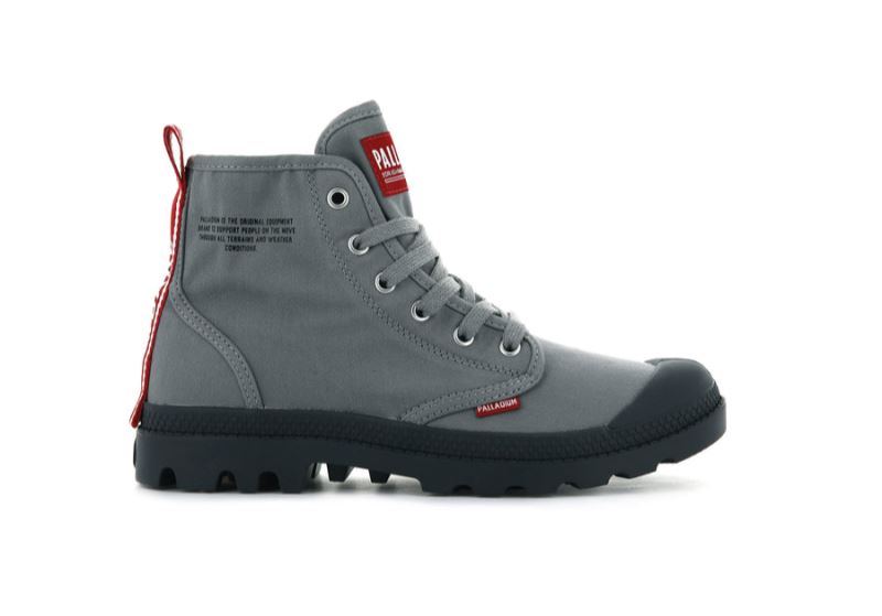 Palladium Pampa Hi Dare Planinarske Cipele Ženske Tamno Sive | ixnlXfXu