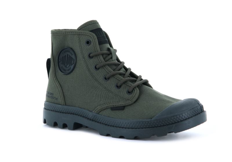 Palladium Pampa Hi Htg Supply Planinarske Cipele Muške Tamno Maslinasto Zelene | 2w9XvnO6