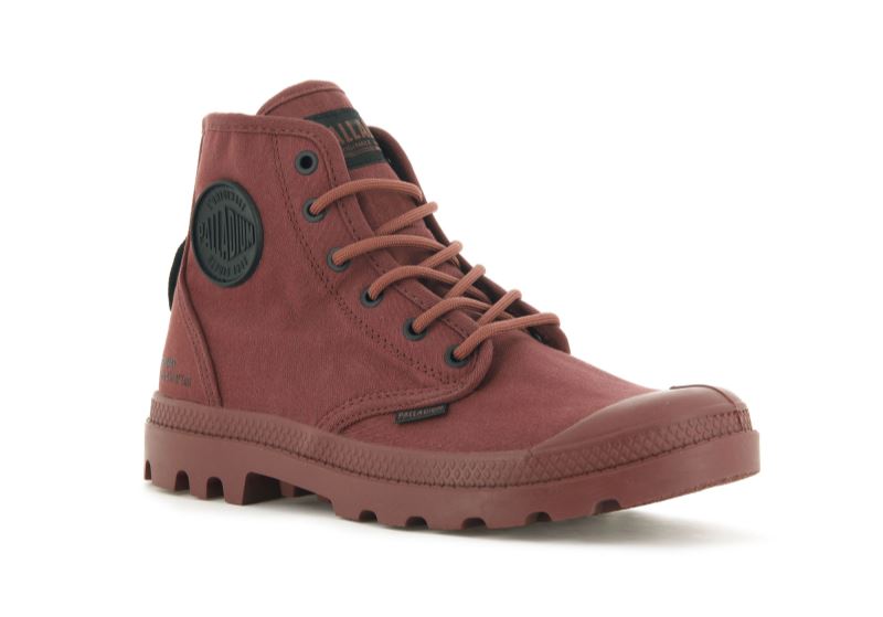 Palladium Pampa Hi Htg Supply Planinarske Cipele Ženske Crvene | 7DSAVLV4