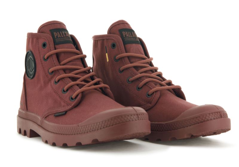 Palladium Pampa Hi Htg Supply Planinarske Cipele Ženske Crvene | 7DSAVLV4