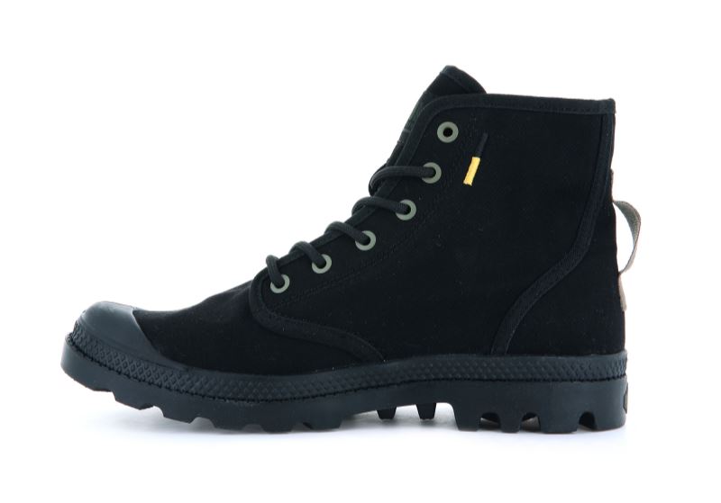 Palladium Pampa Hi Htg Supply Planinarske Cipele Ženske Crne Crne | NSqp67OS