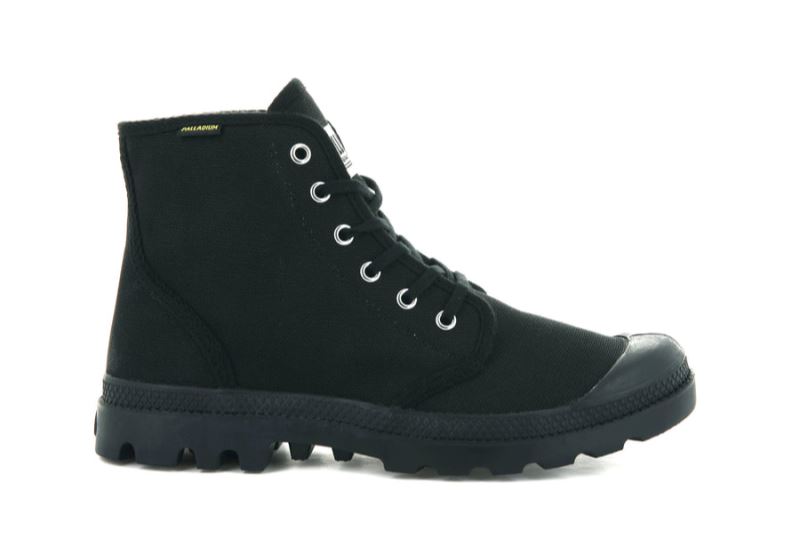 Palladium Pampa Hi Originale Planinarske Cipele Ženske Crne Crne | aP1zdBql