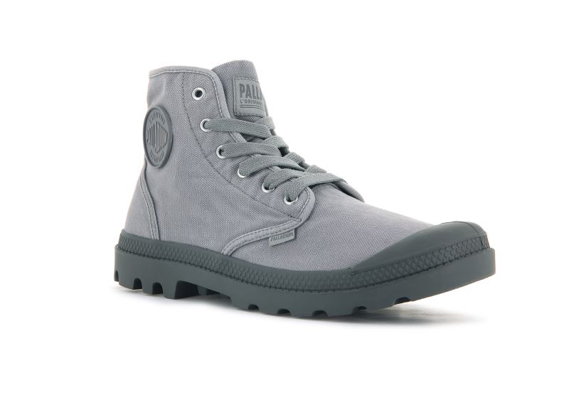 Palladium Pampa Hi Planinarske Cipele Muške Sive | 5F4N4hjW