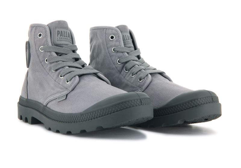 Palladium Pampa Hi Planinarske Cipele Muške Sive | 5F4N4hjW