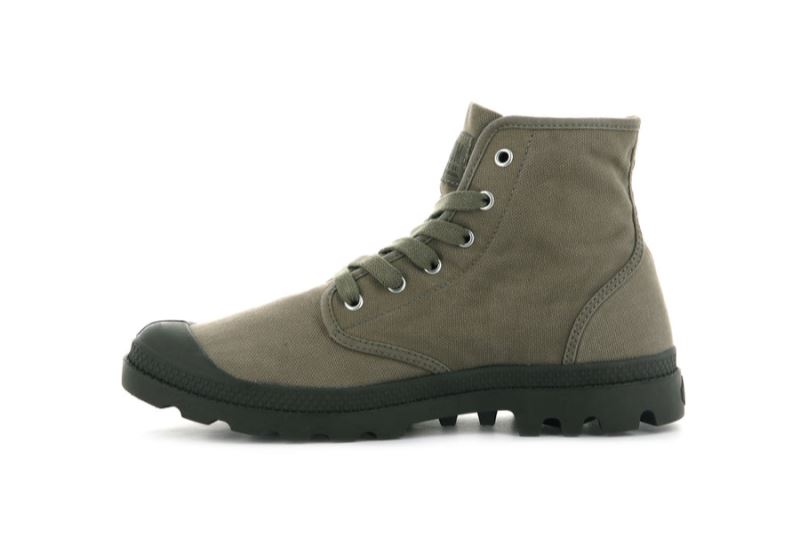 Palladium Pampa Hi Planinarske Cipele Muške Zelene | L2zG8Y63