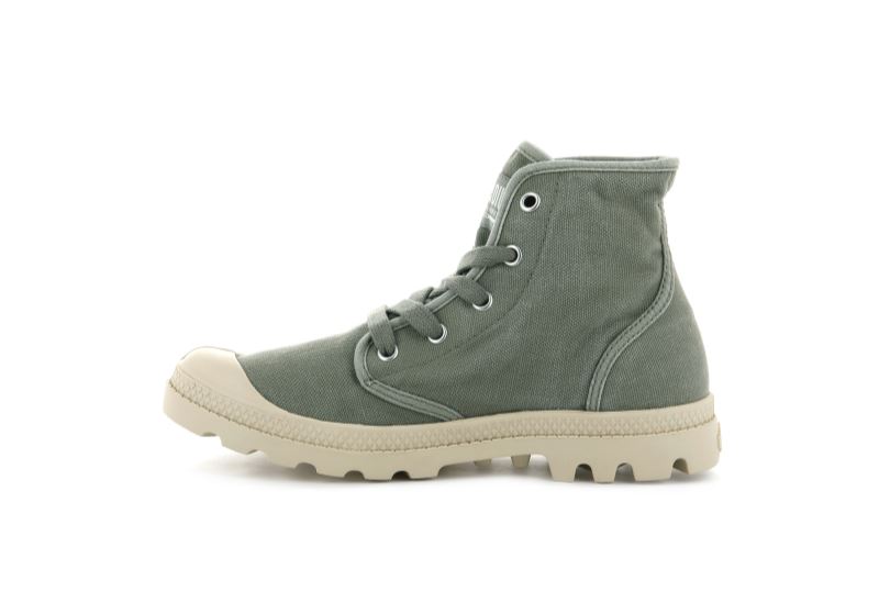 Palladium Pampa Hi Planinarske Cipele Ženske Zelene | FqI1gkWP