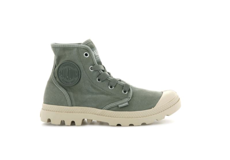 Palladium Pampa Hi Planinarske Cipele Ženske Zelene | FqI1gkWP