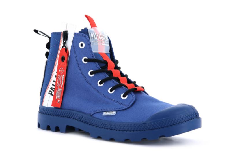 Palladium Pampa Hi Ticket To Earth Čizme Muške Plave | 1kFzsZ1o