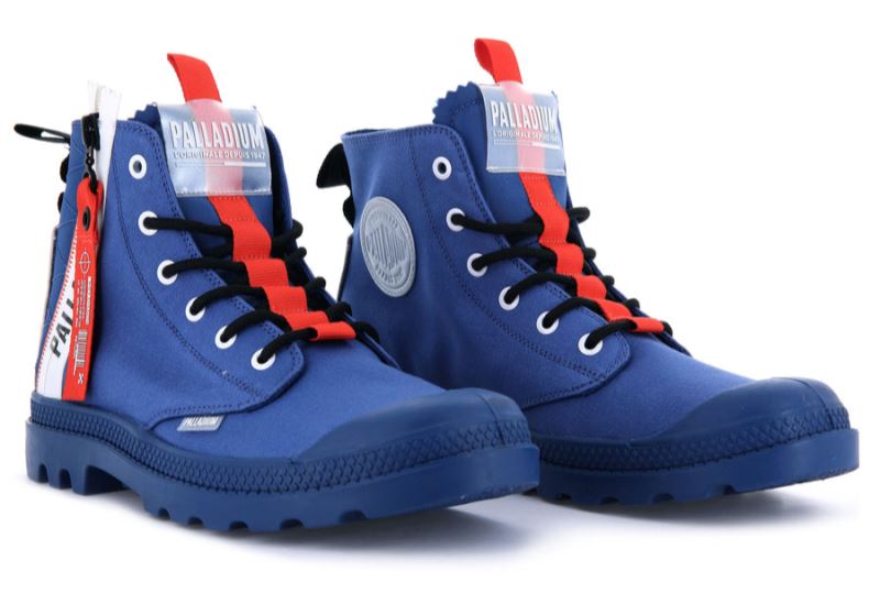 Palladium Pampa Hi Ticket To Earth Čizme Muške Plave | 1kFzsZ1o