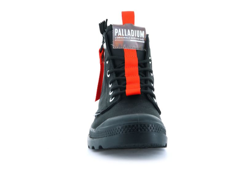 Palladium Pampa Hi Ticket To Earth Čizme Ženske Crne Crne | 6uykvjNt