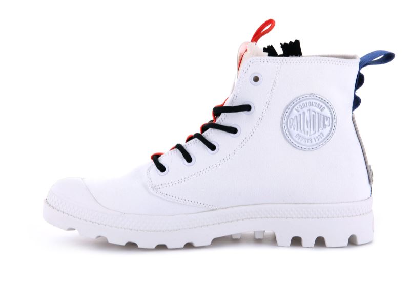 Palladium Pampa Hi Ticket To Earth Čizme Muške Bijele | gwaqMIzp